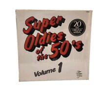 Super Oldies Of The 50's Volume 1~LP Vinyl, UK 1984 Press VG+~Tested  picture