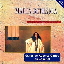 Maria Bethânia: Las Canciones Que Tu Hiciste Para Mi 1994 Español CD-New $49.99 picture