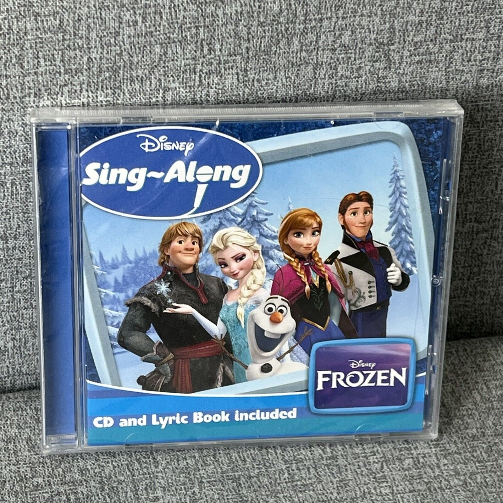 Disney Sing Along Frozen Various Audio CD Lyric Book Included New