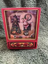 Vintage Music Box Santa Christmas - Not Working picture