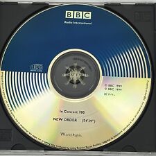 MEGA RARE 1999 CD - BBC IN CONCERT #780 - NEW ORDER - LIVE RECORDING - SCARCE CD picture