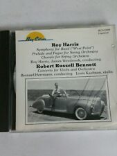 Harris: Symphony for Band;  Bennett: Violin Concerto by Louis Kaufman (CD bb1L picture