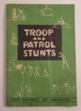 Vintage 1953 BOY SCOUTS BSA Troop And Patrol Stunts Shows Songs Music picture