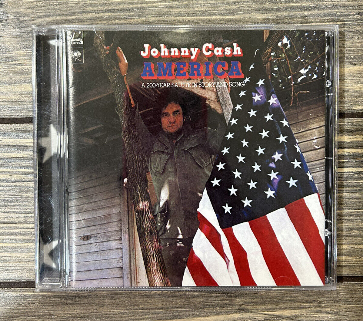 Vintage 1972 Johnny Cash America CD 