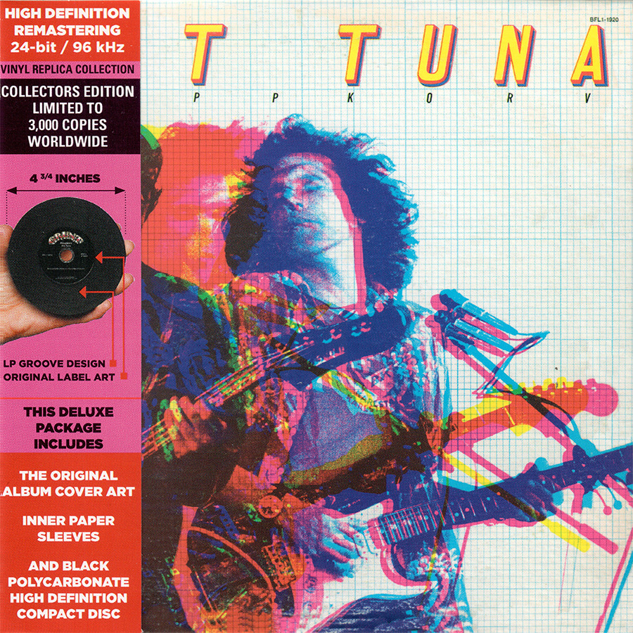 Hot Tuna ~ Hoppkorv (1976) CD 2012 Culture Factory USA •• NEW ••