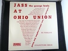 George Lewis Authentic New Orleans Ragtime Band ‎– Jass At The Ohio Union SLP830 picture