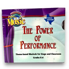 Making Music POWER OF PERFORMANCE Grades K-6 8 CDs TEXAS EDITION SEALED NIB picture