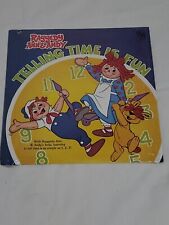 Vintage 1981 Raggedy Ann & Andy Telling Time is Fun Vinyl Record Album Kids  picture