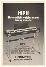 1976 Hohner HIP II Piano Guitar etc Keyboard Print Ad picture