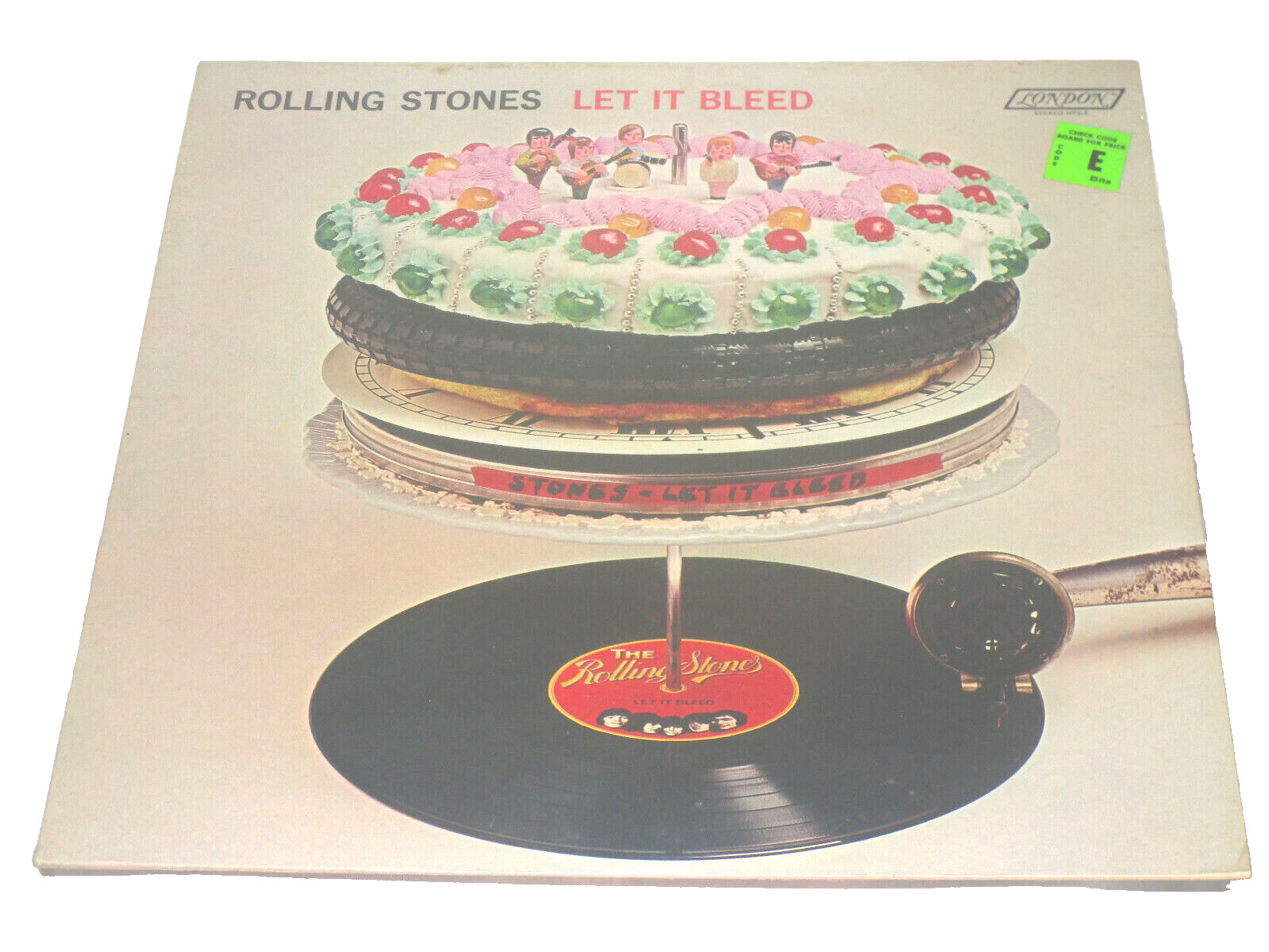 Rolling Stones Let It Bleed Sealed Vinyl Record LP USA 1969-81 NPS 4 Sticker