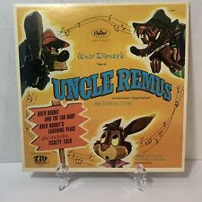 Walt Disney's Tales of Uncle Remus LP Vintage Vinyl Record 