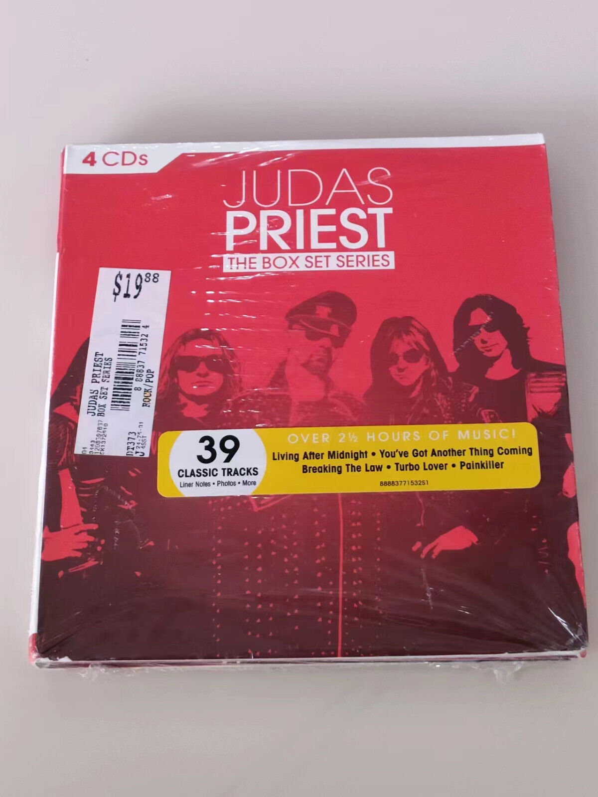 The Box Set Series [Box] by Judas Priest (CD, Jan-2014, 4 Discs, Legacy)