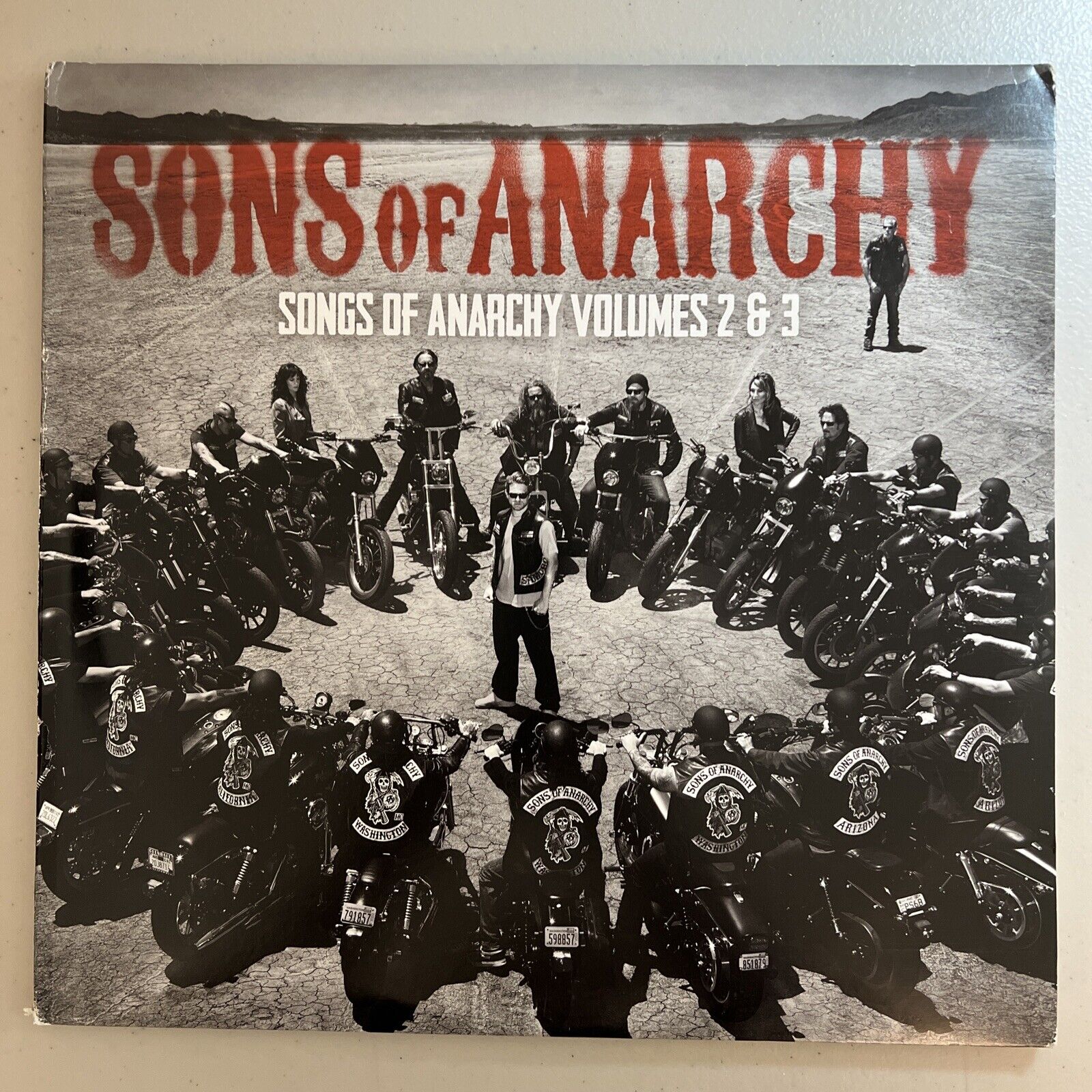 SONS OF ANARCHY Soundtrack 2 LP Clear Vinyl EX/VG