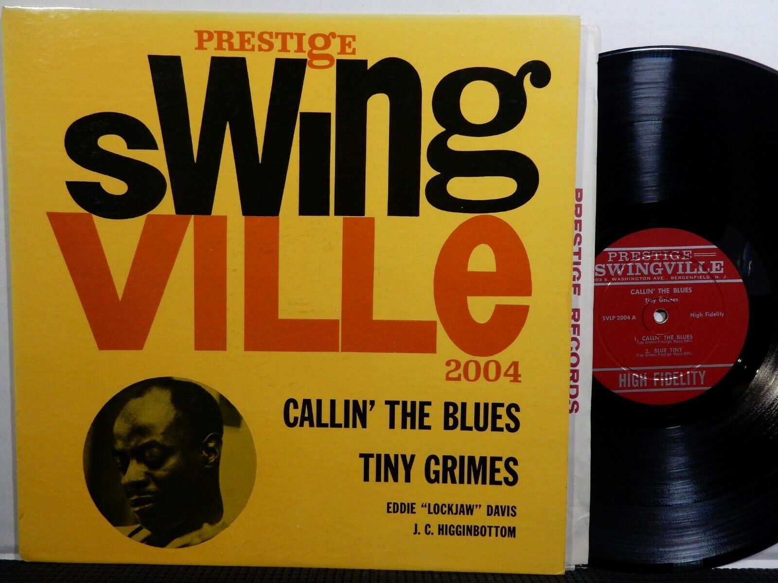 TINY GRIMES Callin’ The Blues LP PRESTIGE SWINGVILLE 2004 MONO DG RVG 1960 Jazz
