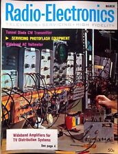WIDEBAND AMPLIFIERS, RADIO - ELECTRONICS  MAGAZINE, MARCH, 1961 picture