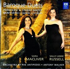 Baroque Duets, Pergolesi,Handel, Vivaldi/ Walker-  CD, VG picture