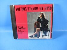Banu Gibson : You Don't Know My Mind Jazz Disc CD picture