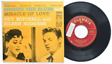 GUY MITCHELL EILEEN RODGERS SINGING THE BLUES PIC SLEEVE 4 SONG EP 45 7