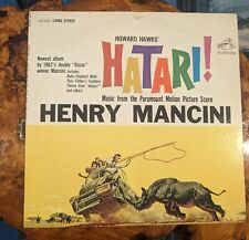Henry Mancini (1924-1994) Hatari (Music From The Motion Picture Score), 1962 LP picture