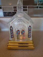 Vintage Christmas Accents Lighted Musical Church picture
