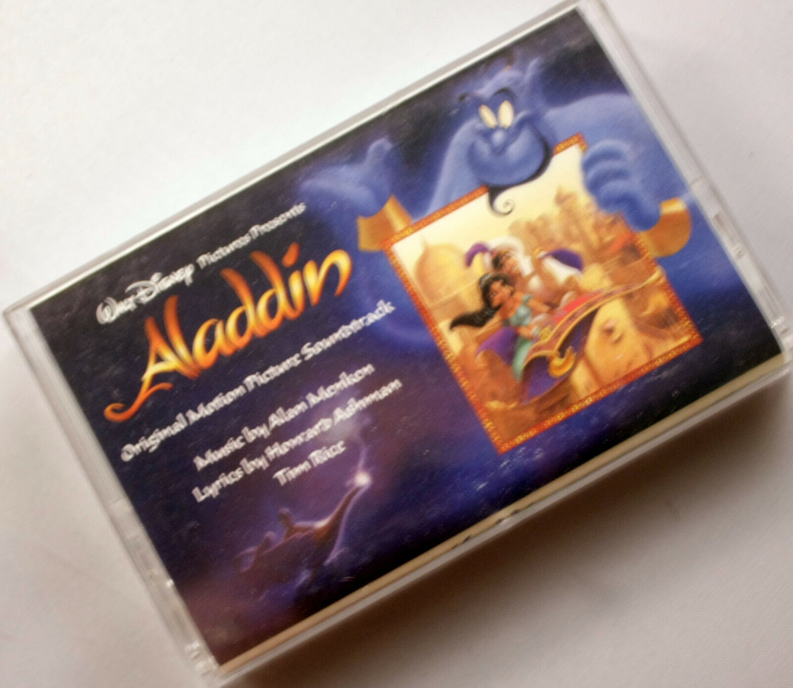 Disney Aladdin Original Motion Picture Soundtrack cassette 60846-0