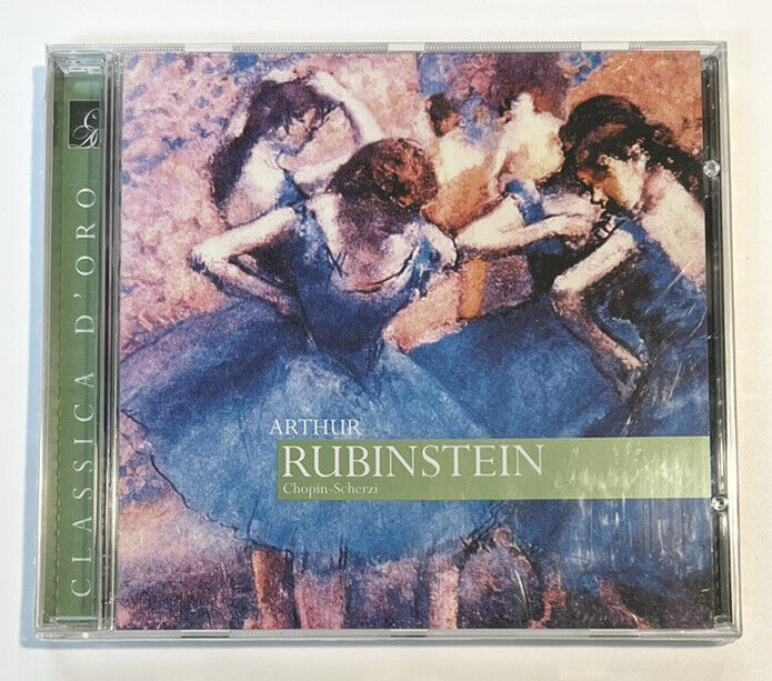 NEW Frederic Chopin - Scherzi CD ARTHUR RUBINSTEIN Masters Of Piano 2002
