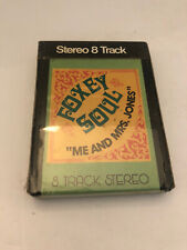 Vintage Sealed NOS 8 Track Foxey Soul Me & Mrs Jones Brand New picture