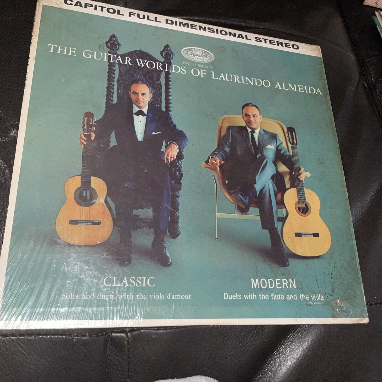 The Guitar Worlds of Laurindo Almeida VG+ 1st LP Capitol SP 8546 USA 1962