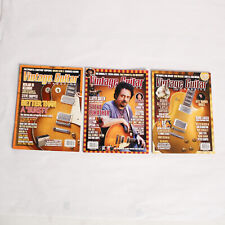 Lot Of 3 Vintage Guitar Magazines Sept Oct Nov 2008 Alan And Cleo Greenwood picture
