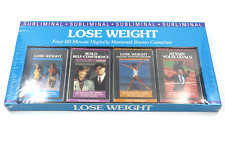 Vintage Subliminal Lose Weight SEALED Cassette Tapes picture