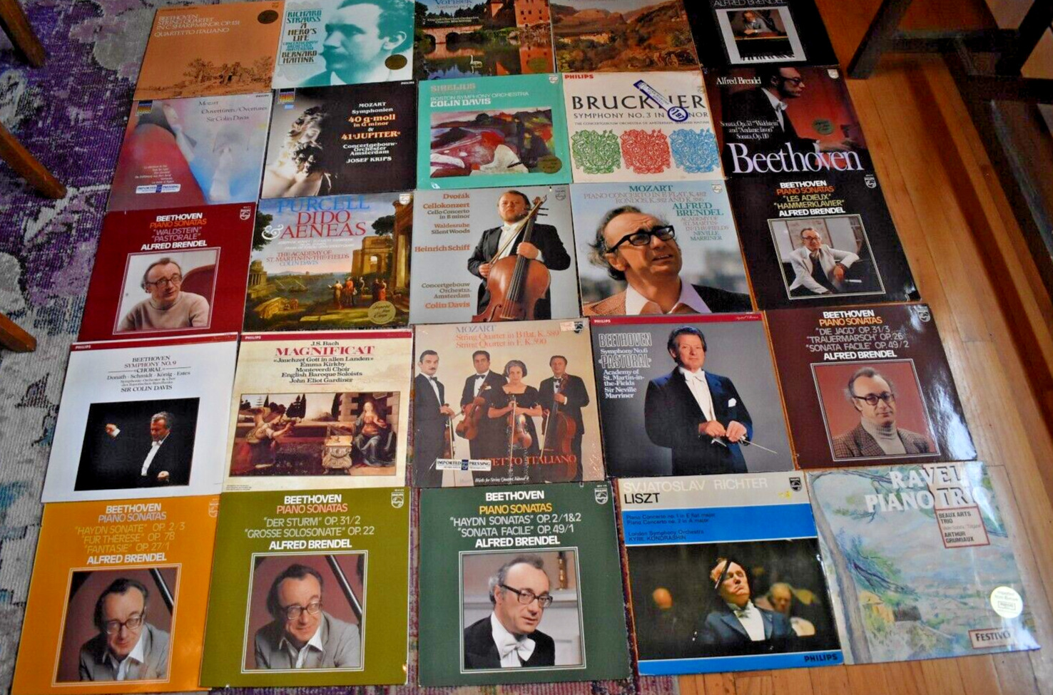 Lot of 25 CLASSICAL LP\'s ALL ON PHILLIPS