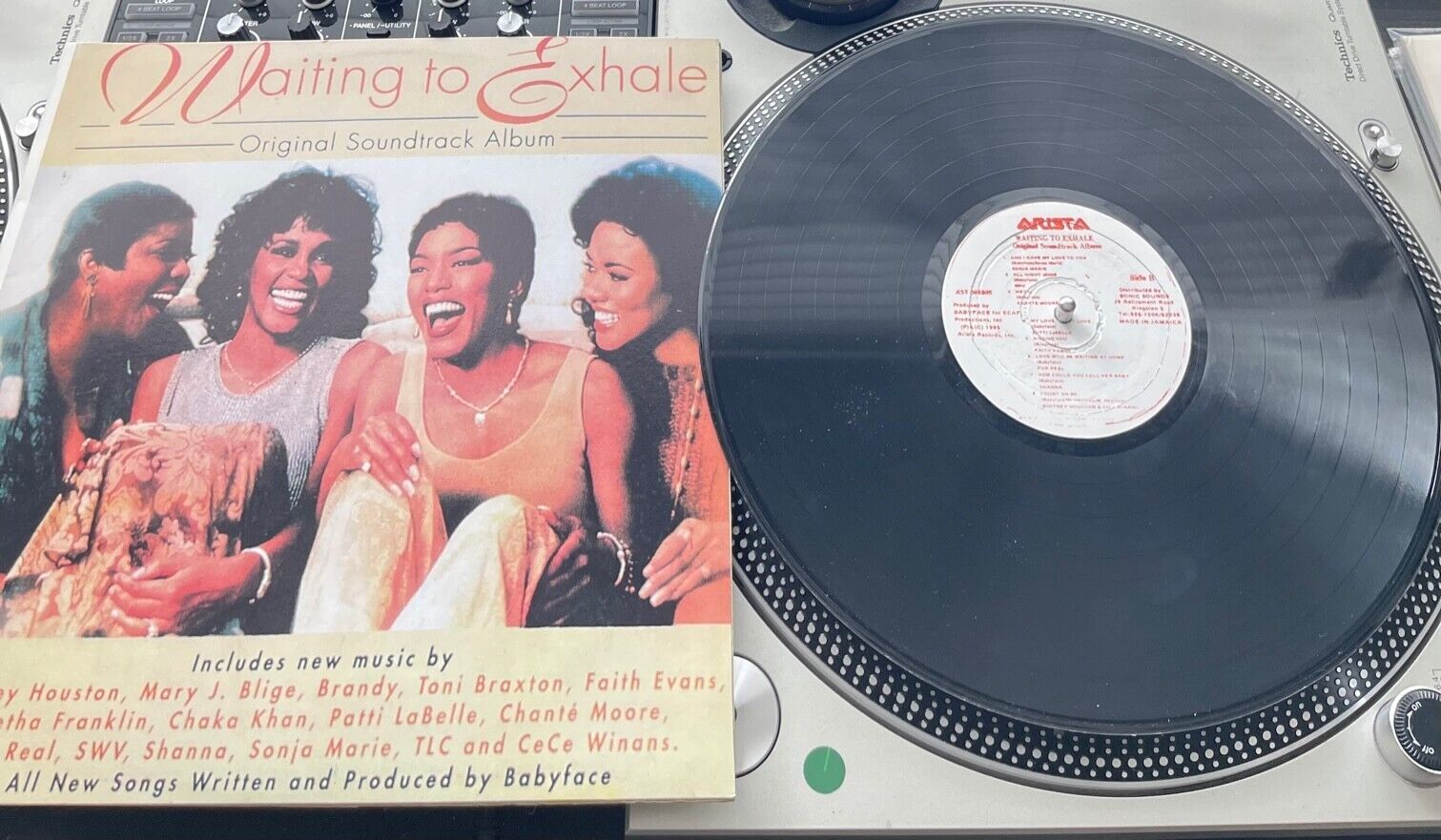 Waiting To Exhale - Original Sound Original 1995 Jamaican Press LP TLC VG+ RARE