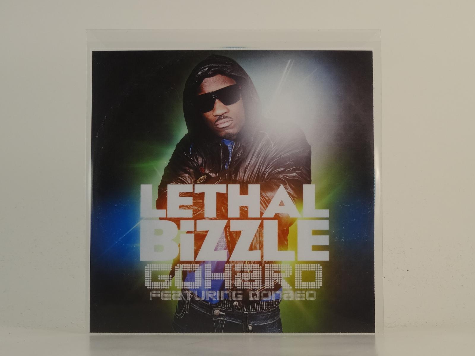 LETHAL BIZZLE FT DONAEO GO HARD (H1) 1 Track Promo CD Single Picture Sleeve SEAR
