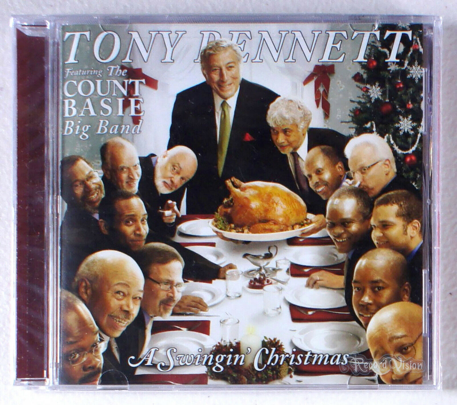 Tony Bennett ft. The Count Basie Big Band- A Swingin\' Christmas (CD) • NEW •