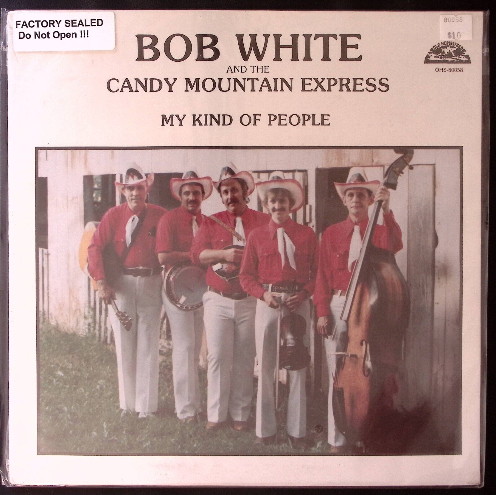 BOB WHITE CANDY MOUNTAIN EXPRESS MY KIND OF PEOPLE  SEALED  VINYL LP 117-16W