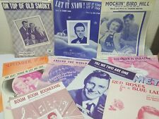 Vintage Sheet Music  12 x 9 -Very Good- Many available Choose your song  (Set A) picture