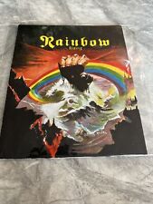 Rainbow Rising Artwork hand painted Ritchie Blackmores rainbow RISING artwork picture