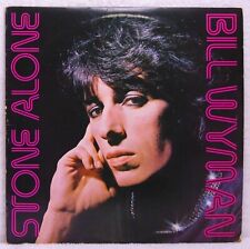 Bill Wyman–Stone Alone-1976 Rolling Stones Records  Blues Rock Vinyl LP EX/VG+ picture