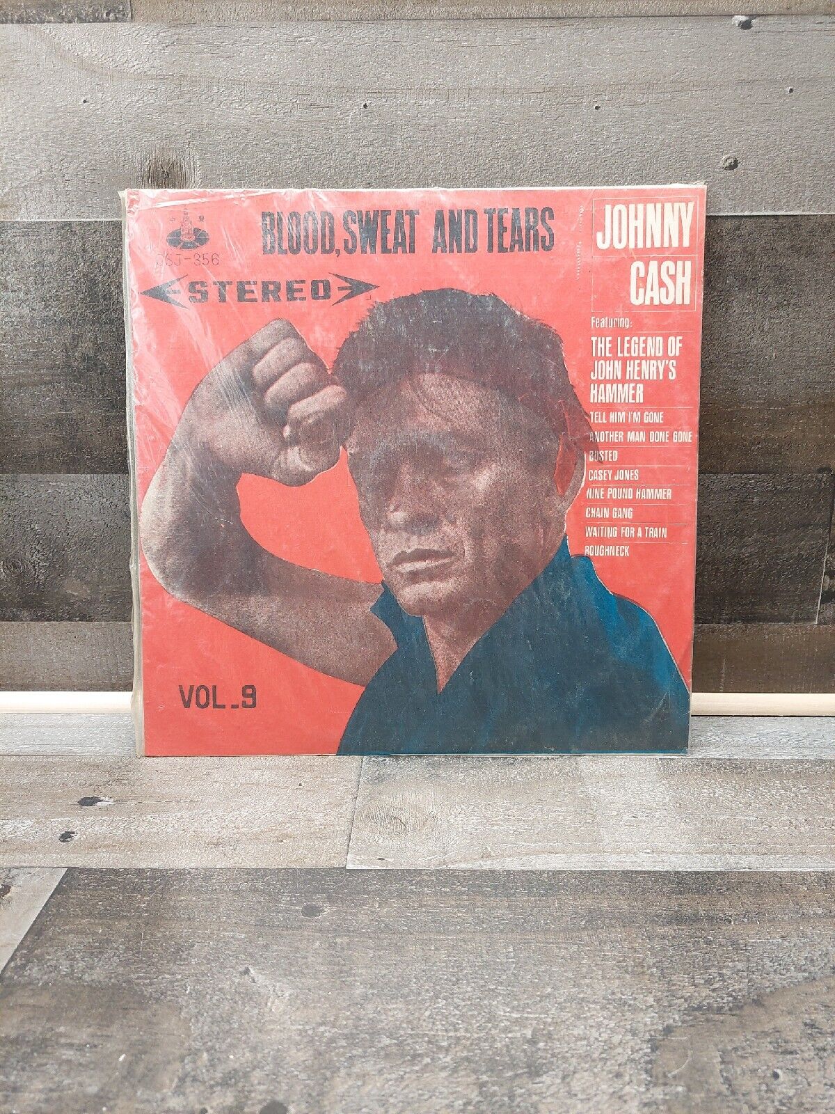 Johnny Cash Blood Sweat And Tears / China Asia Import Vintage 1969