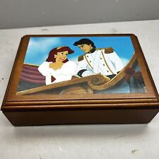 VINTAGE Disney Ltd Ed FOSSIL Watch Music Box THE LITTLE MERMAID Works picture