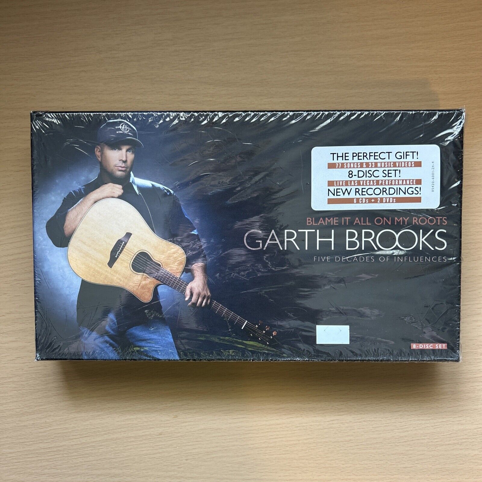 Garth Brooks Blame it All on My Roots 6 CD & 2 DVD Box Set New Sealed Unopened