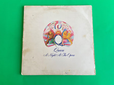 Queen Night at the Opera Elektra Records 7E-1053 tested 1975 gatefold lyrics picture