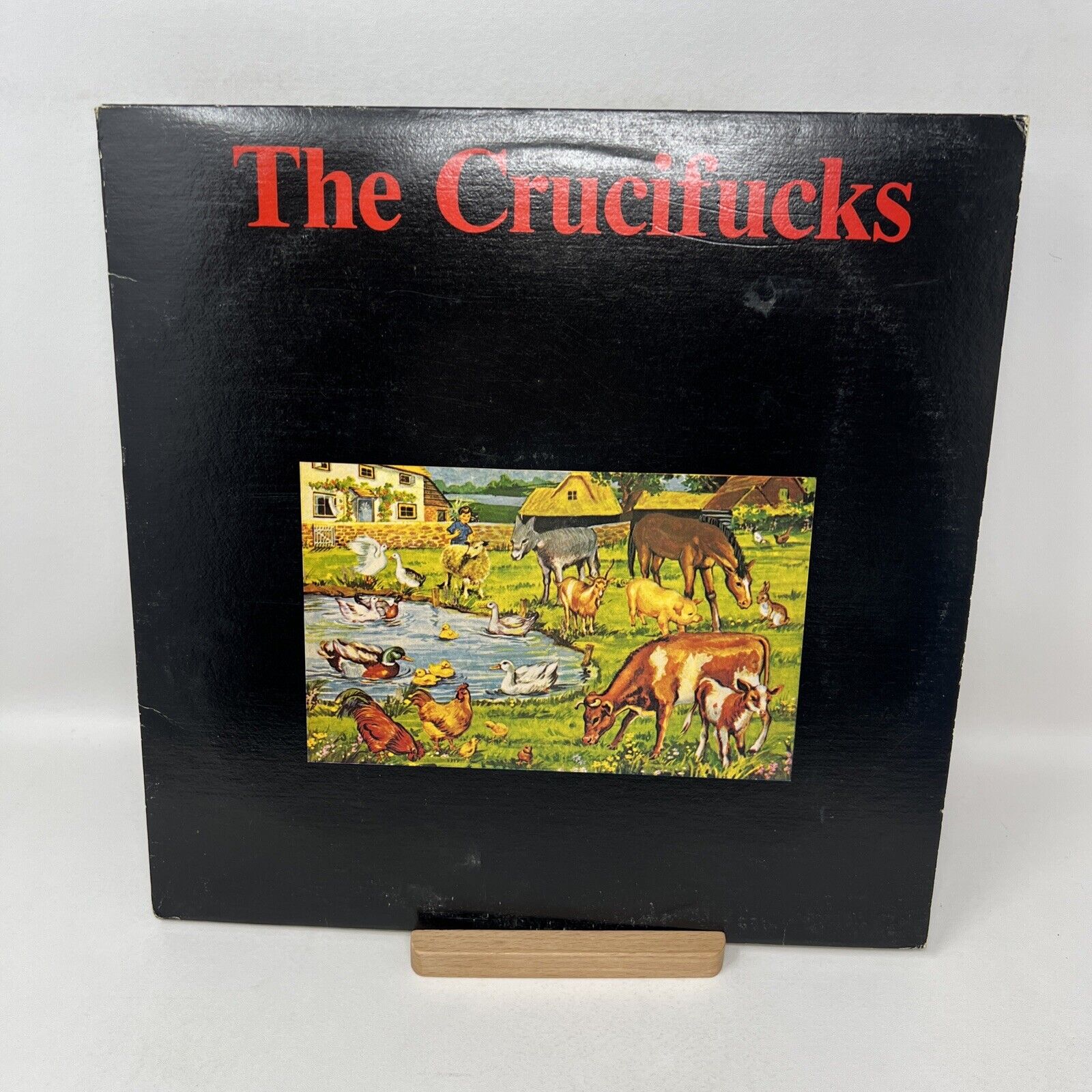 The Crucifucks, Self Titled Vinyl LP, Alternative Tentacles, Virus 38, 1984