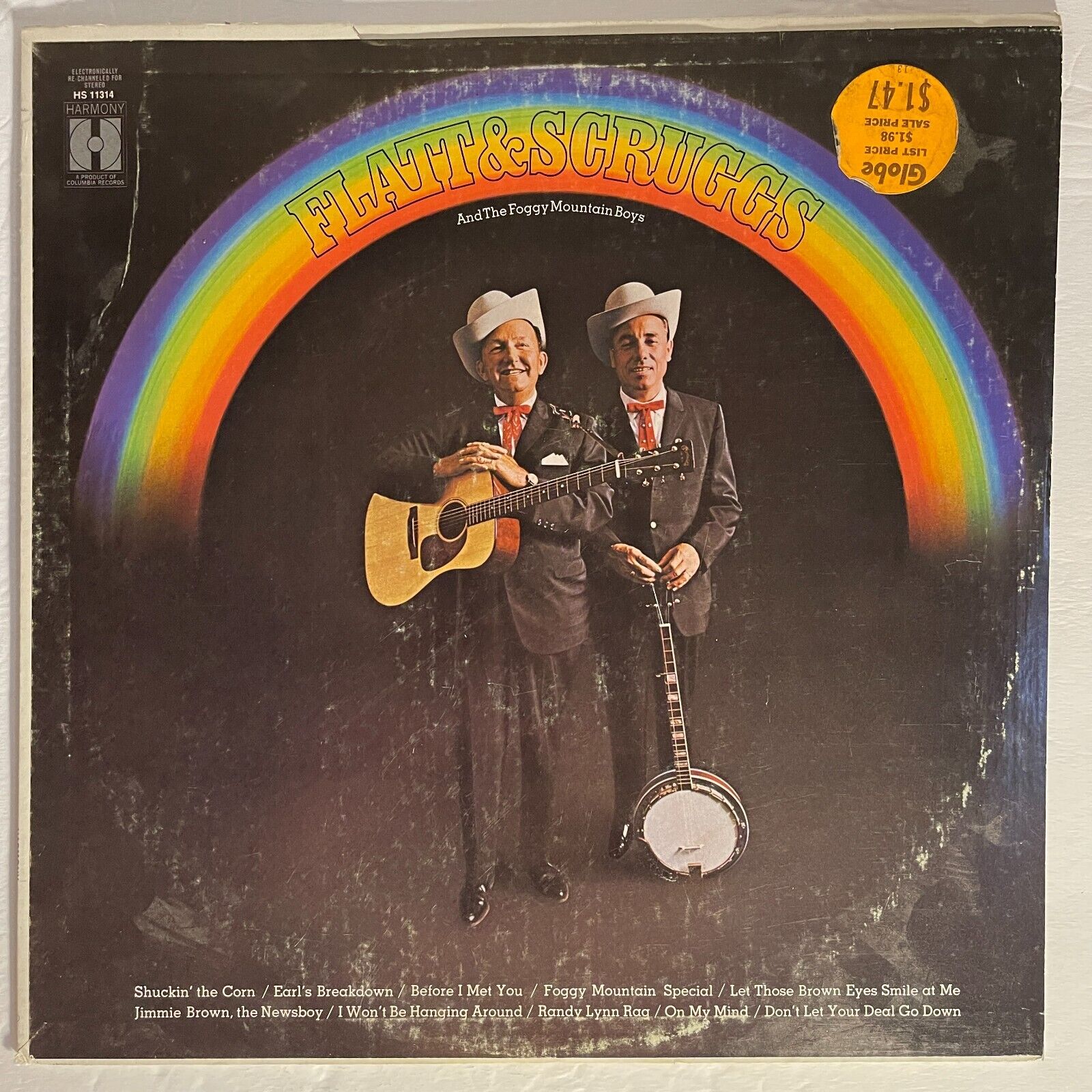 Lester Flatt And Earl Scruggs And The Foggy Mountain Boys Vinyl, LP 1969 Harmony