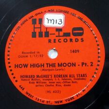 HOWARD McGHEE Korean All Stars 78 How High The Moon 10