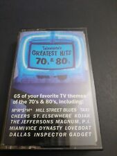 Television's Greatest Hits 70's & 80's Cassette Tape Cheers Wonder Woman Smurfs picture