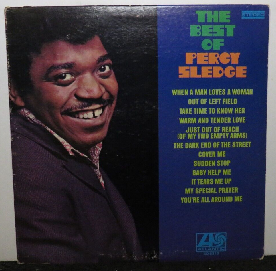 PERCY SLEDGE THE BEST OF (VG) 8210 LP VINYL RECORD