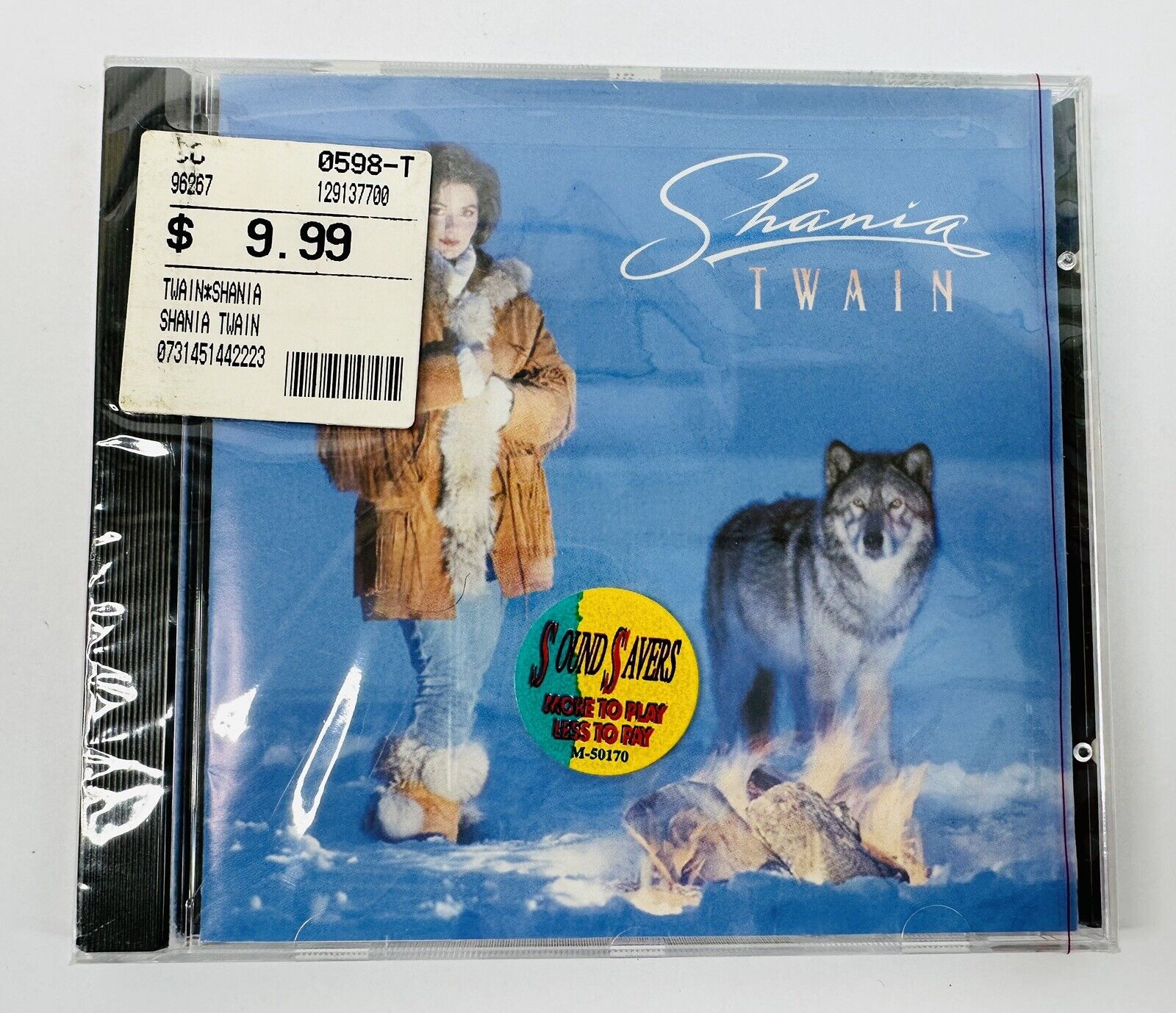 Vintage 1993 Shania Twain Self Titled CD FACTORY SEALED