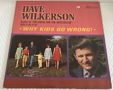 Dave Wilkerson why kids go wrong Vinyl picture