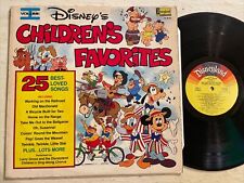 Walt Disney’s Children’s Favorites Volume I LP Disneyland Mono GD+ picture